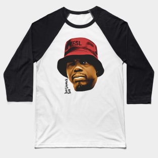 Bushwick Bill Big Face Rapper Baseball T-Shirt